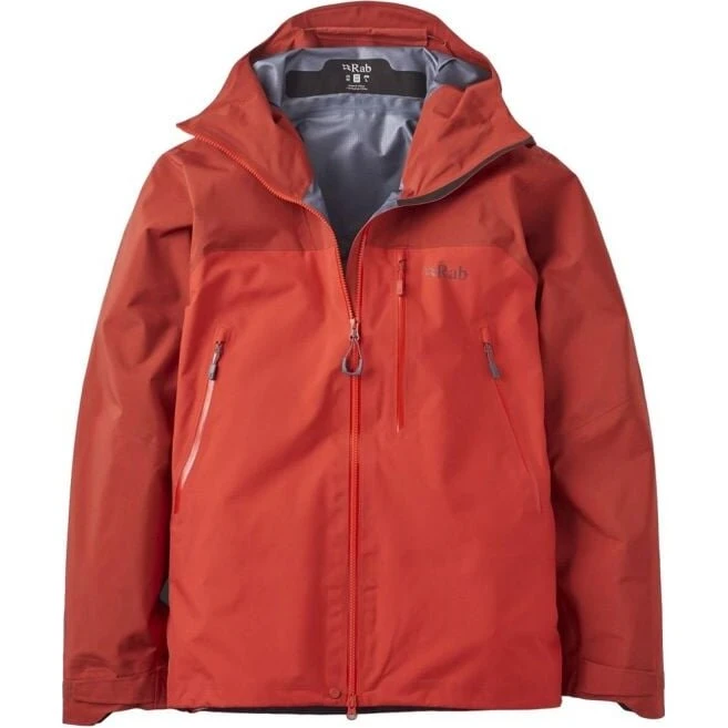 Rab Latok Mountain GTX Jacket Herre - Tuscan Red/Dark Horizon