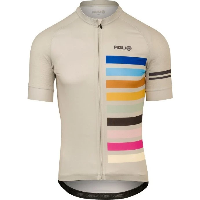 AGU Essential Rainbow Cykeltrøje - Sustained Grey - Herre