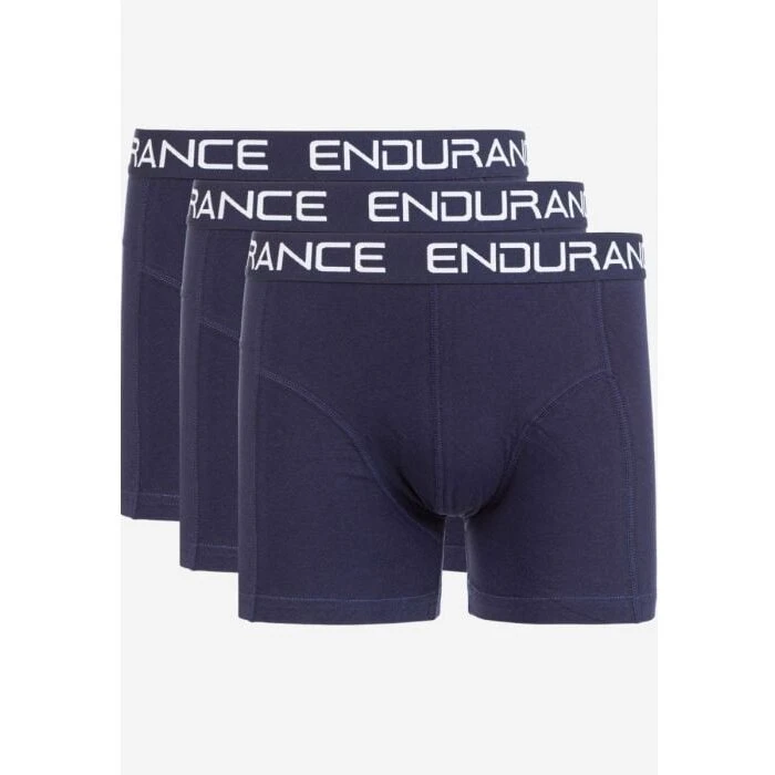 Endurance Burke boxershorts 3-pack, Navy