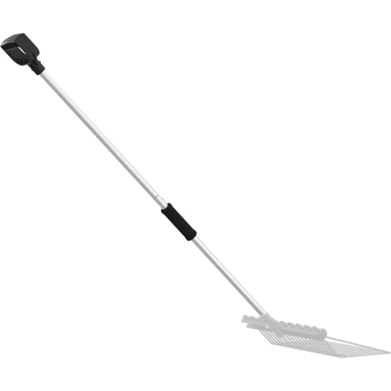 vidaXL teleskopstang til fork, Ø11 x 114 cm, stål, sølv