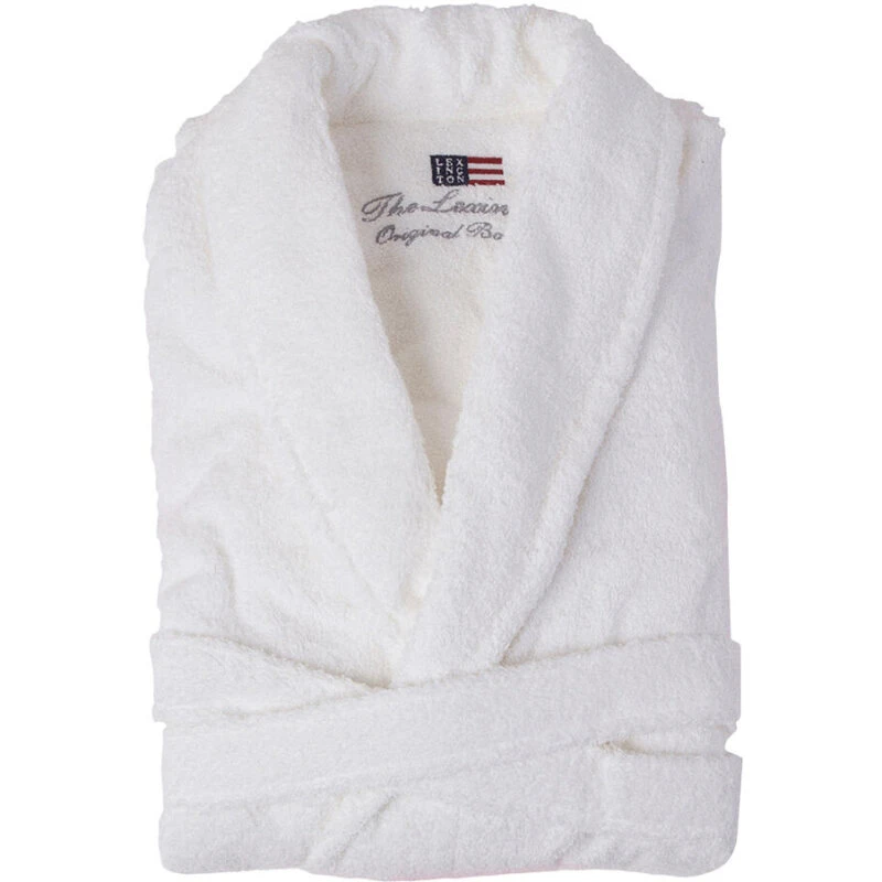 Lexington Icons Original badekåbe hvid (unisex)