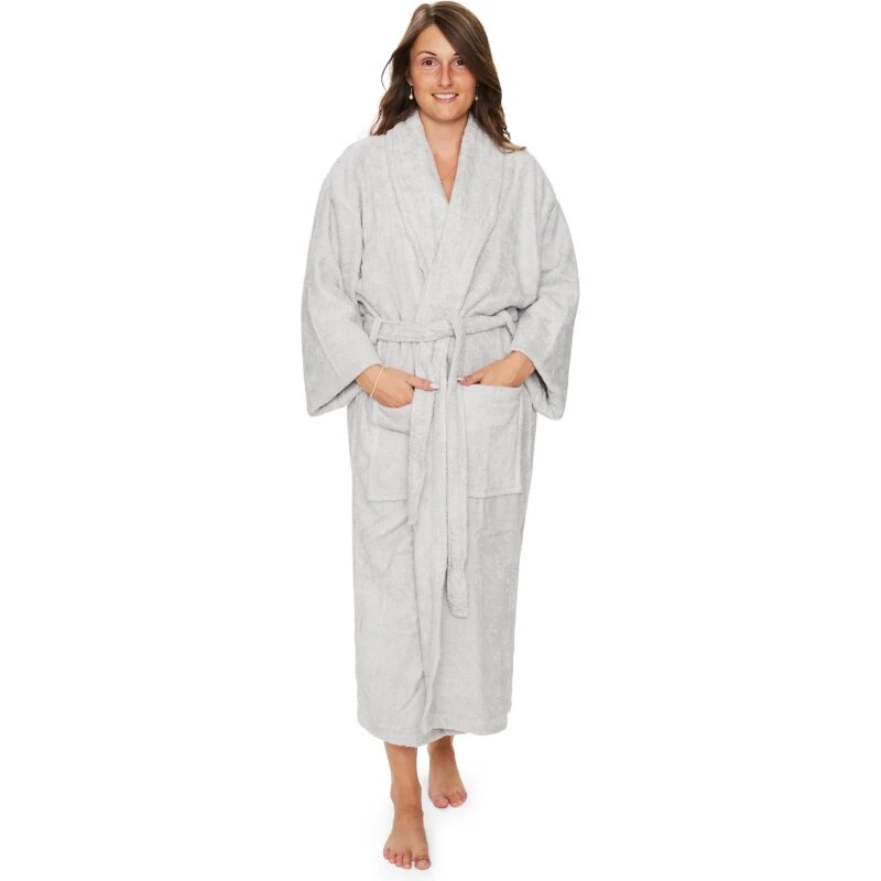 Excellent By Borg bambus badekåbe L/XL – lys grå