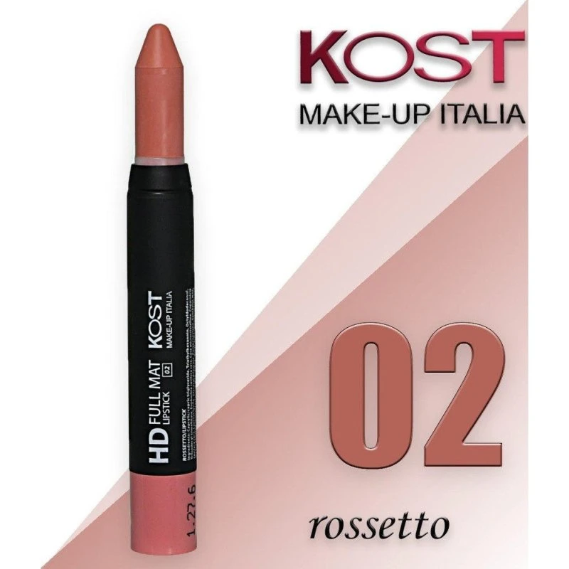 Kost Make Up HD Full Mat læbestift - 02