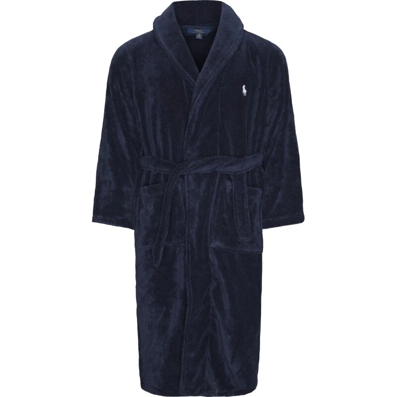 Polo Ralph Lauren Cotton Terry Kimono-badekåbe Navy