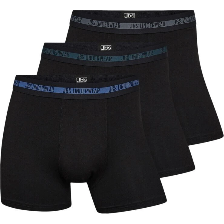 JBS 3-pak bambus boxershorts, sort