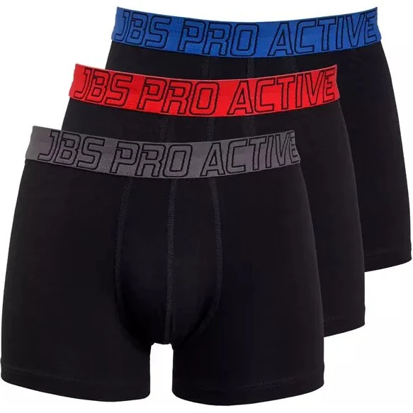 ProActive by JBS 3-pak boxershorts, sort