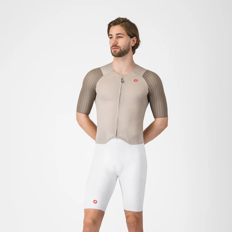 Castelli Sanremo S Speed Suit - Clay/white - S
