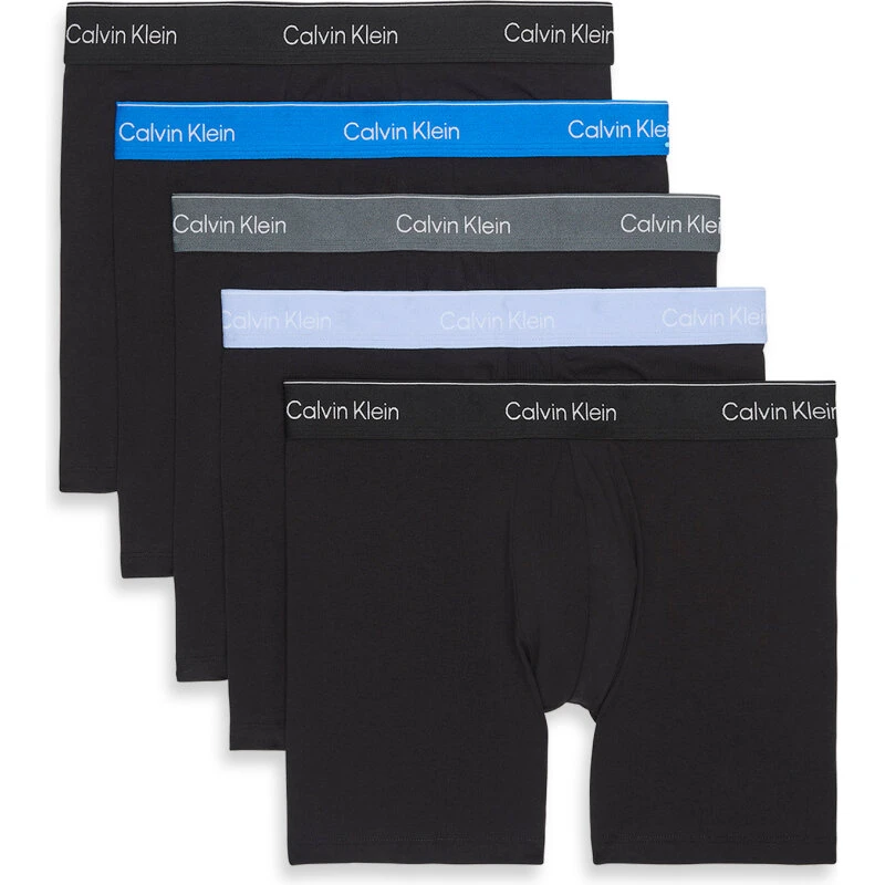 Calvin Klein Icon Cotton Stretch 5-pak boxershorts, sort