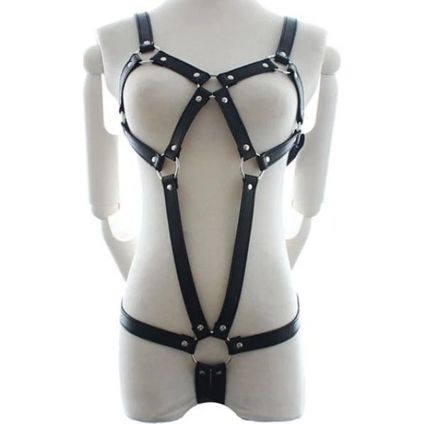 TOYZ4LOVERS Læder Body Bondage Sele