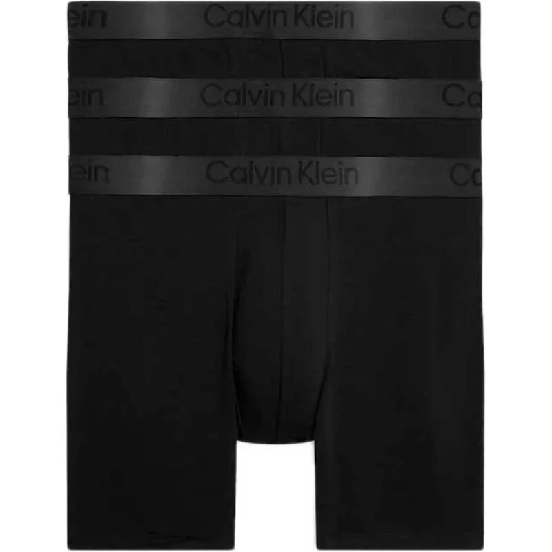 Calvin Klein Boxer Brief 3-pak NB3652, Sort