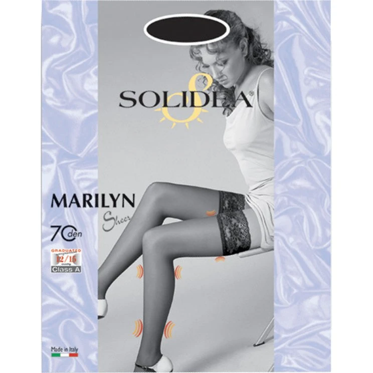 Solidea Marilyn 70 Denier Hold Ups 12-15 mmHg Camel 4XL