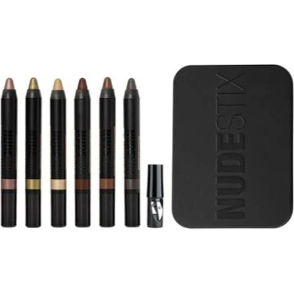 Nudestix Nude Earth Eye Kit - 6 farver i naturlige nuancer