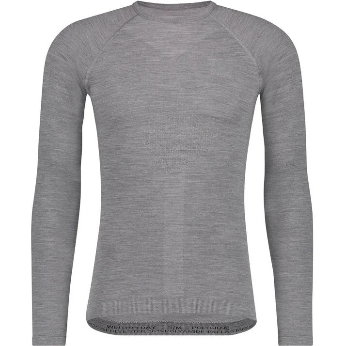 AGU Winteday Merino Base Layer LS Unisex, Grå