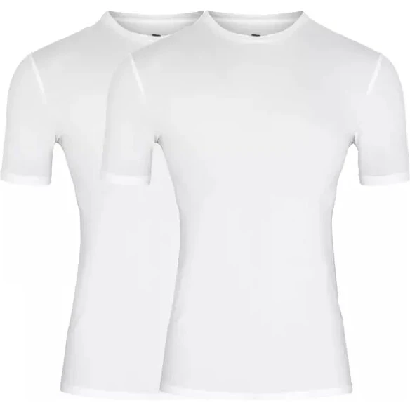 Dovre 2-pack O-neck GOTS - Herre undertrøje, sort