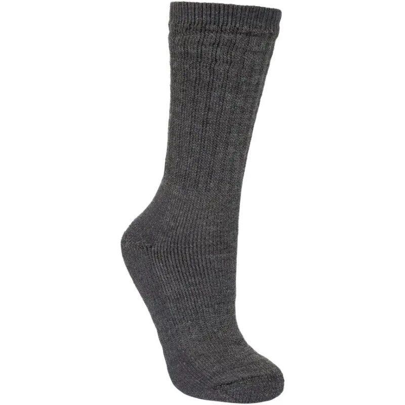 Trespass Stroller Herre Merino Uld Vandresokker - Black Marl