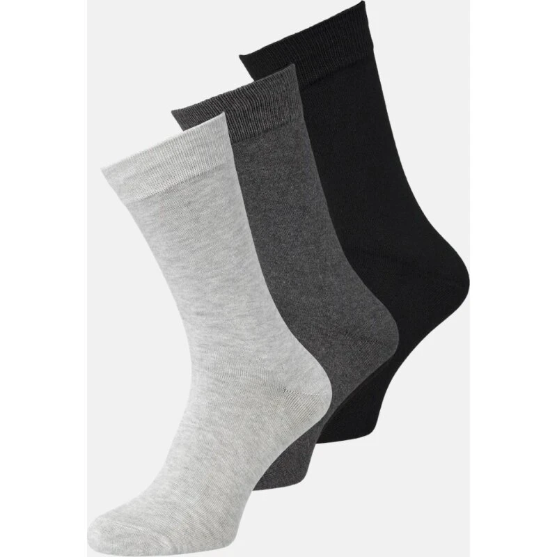 Jack & Jones Bamboo 3-pak strømper, grå/blå/sort