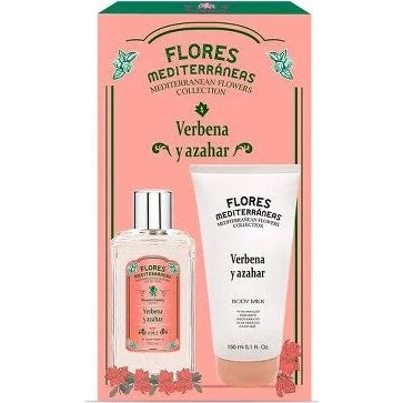 Álvarez Gómez 2-delt etui med middelhavsblomster