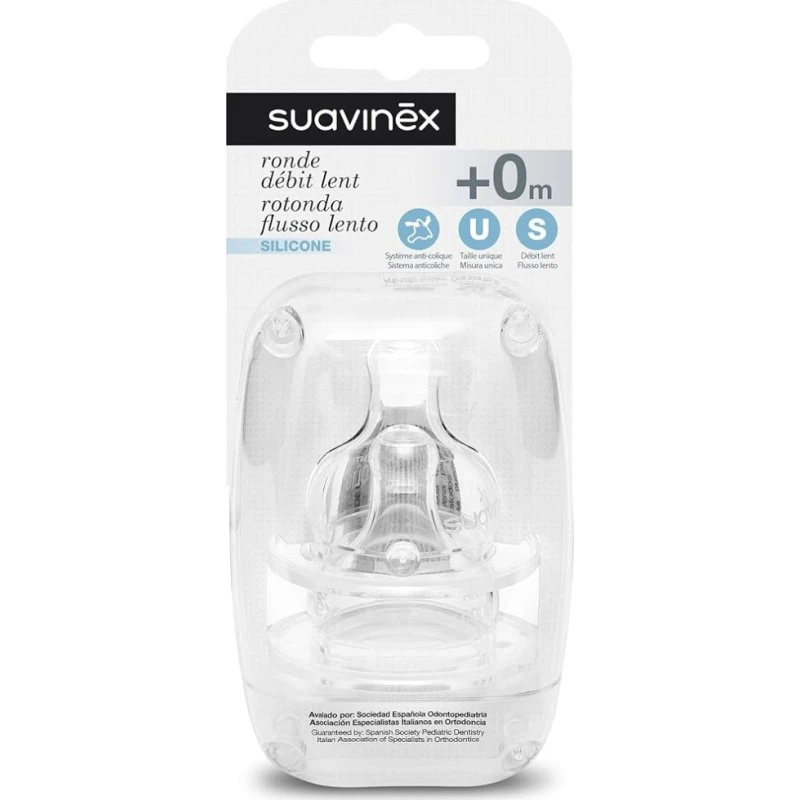 Suavinex Sutteflaske +0m Størrelse U Flow S