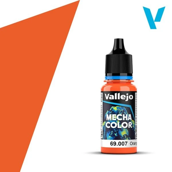 Vallejo Mecha Airbrush Color - Orange - 18ml