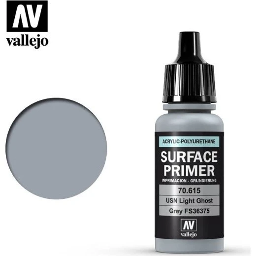 Vallejo Surface Primer USN Light Ghost Grey - 17 ml