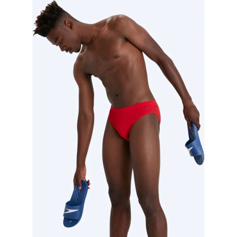 Speedo Eco Endurance+ 7 cm trekantsbadebukser til mænd - Rød