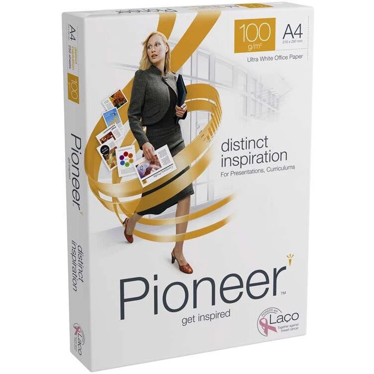 Pioneer Kopipapir 100 g A4 250 ark Hvid