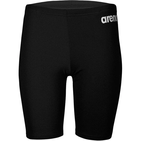 Arena Team Solid Jammers til drenge – lange badebukser, sort