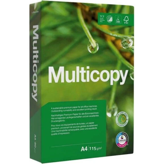 MultiCopy A4 kopipapir 115 g/m² - 400 ark