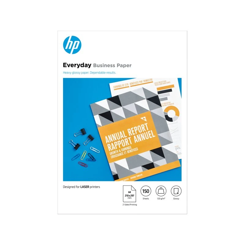 HP A4 Everyday Business Laserpapir 120 g/m² - 150 ark