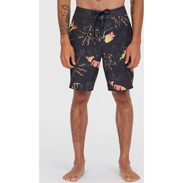 O'Neill Hyperfreak Mysto Scallop 19" badebukser - rød, 34"