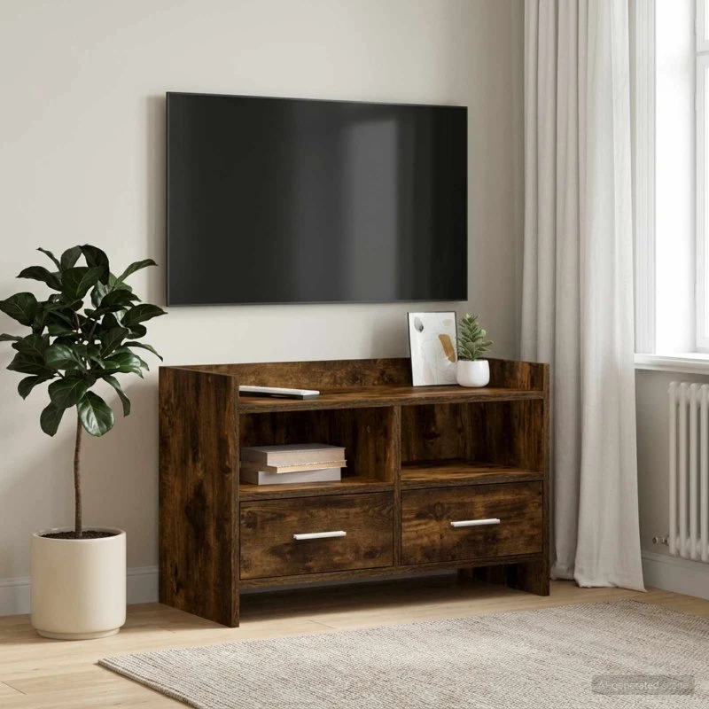 vidaXL TV-skab 71,5 x 33 x 47 cm i røget eg