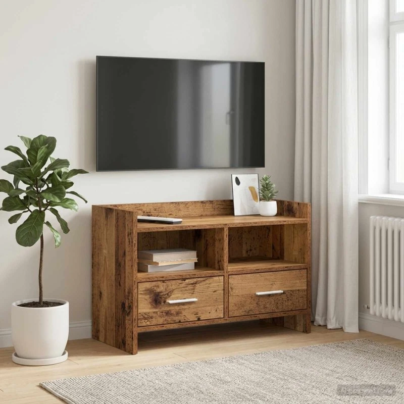 vidaXL TV-skab i gammelt træ, 71,5 x 33 x 47 cm