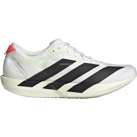 adidas Adizero Adios 9 W – løbesko, Core White/Core Black/Lucid Red