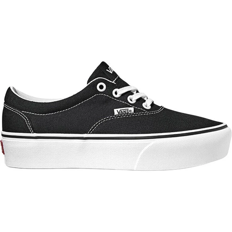 Vans Doheny Platform Sneakers Canvas Black/White