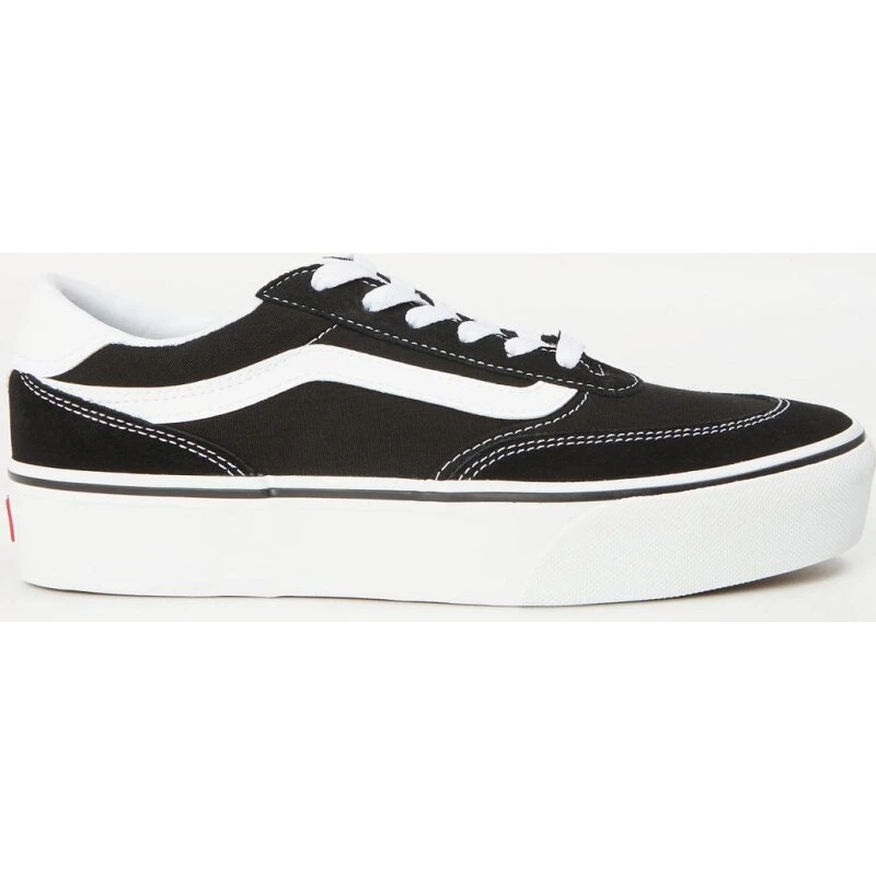Vans Brooklyn LS Platform Canvas - hvid dame 34,5