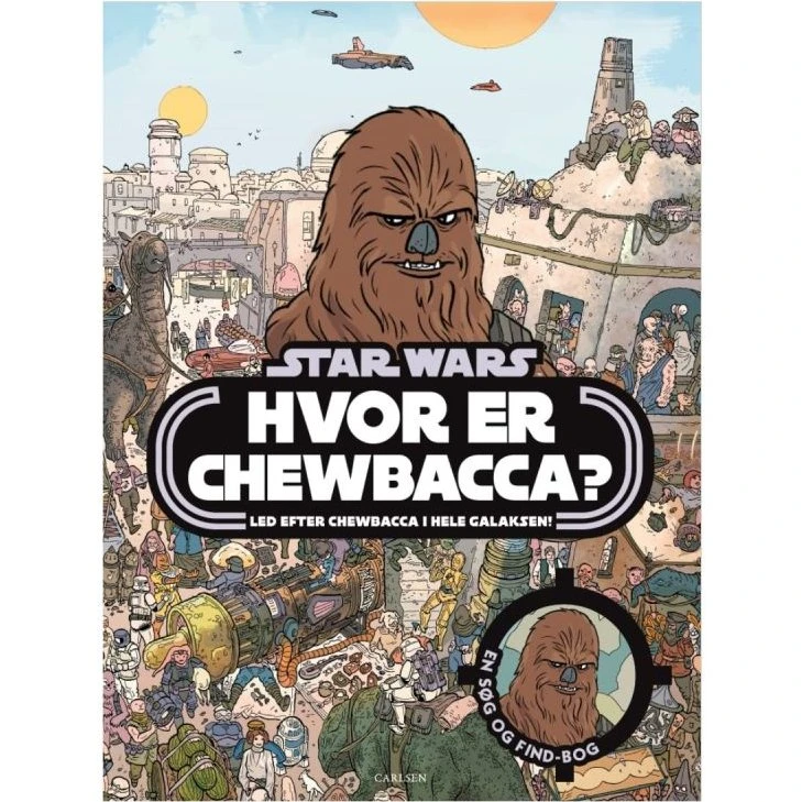 Star Wars: Hvor er Wookieerne? Søg & find bog