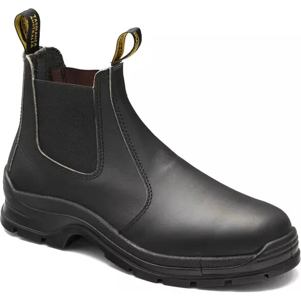 Blundstone 406 Work Boot, sort - str. 48