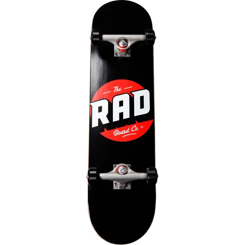 RAD Logo Progressive Komplet Skateboard 8.125" - Sort