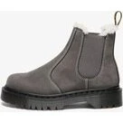 Dr. Martens 2976 Bex FL Chelsea-støvler, fleeceforet, gunmetal nubuck