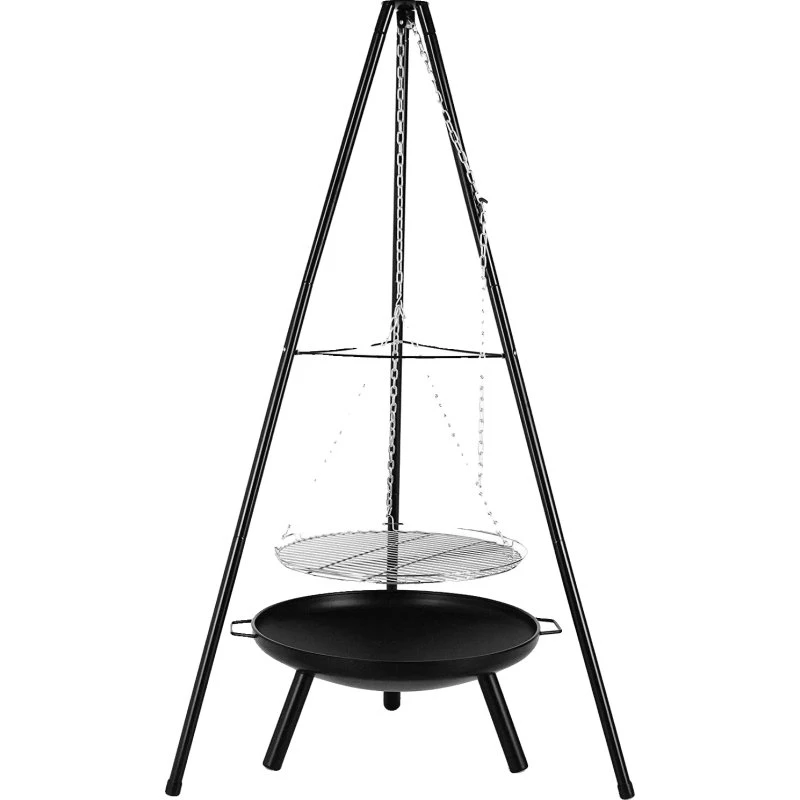 Tripod Grill med 52 cm diameter og justerbar højde