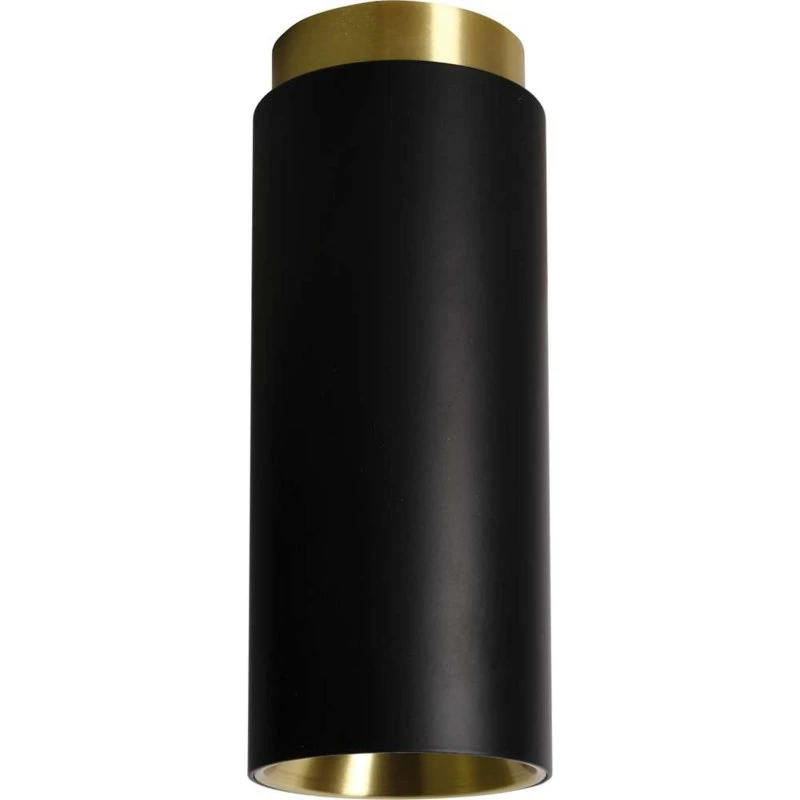 DCW Tobo C65 Loftlampe Sort med Messingdetaljer