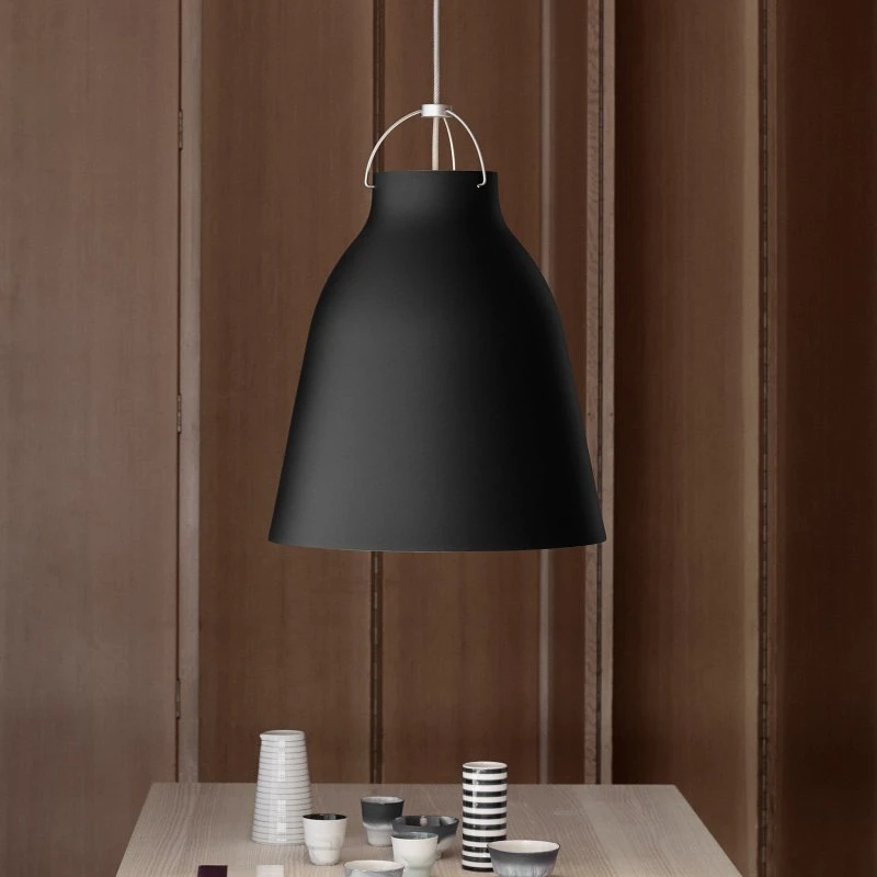 Fritz Hansen Caravaggio P3 pendel, mat sort
