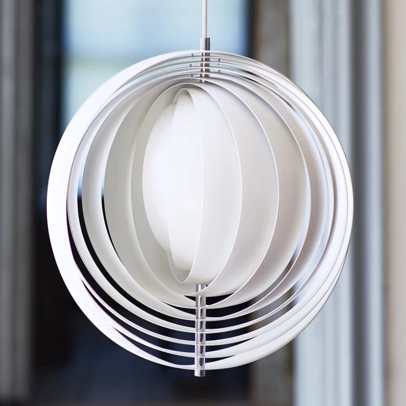 Verpan Moon Pendel Ø44,5 Hvid - Verner Panton