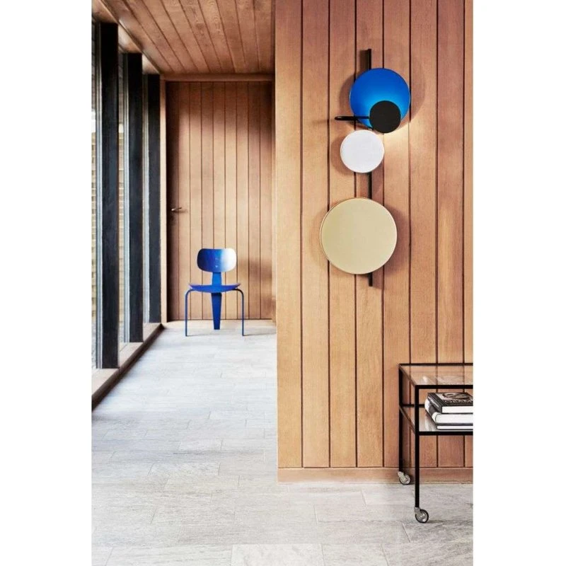 Please Wait to be Seated Planet væglampe - Electric Blue