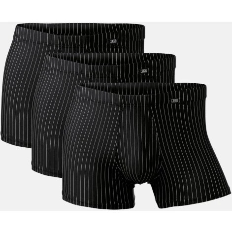 JBS 3-pak Microfiber Tights - Sort med striber