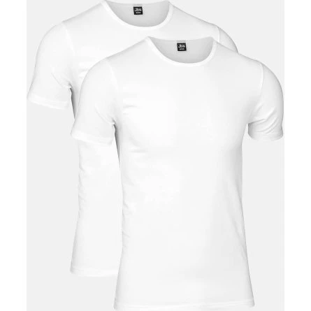 JBS 2-pak T-shirts i økologisk bomuld - Hvid