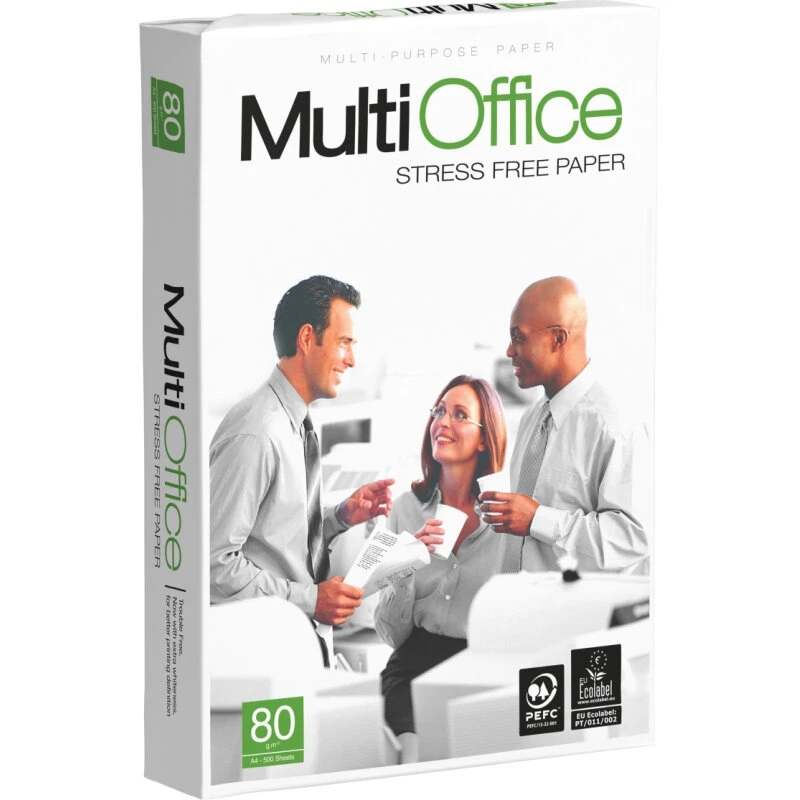 MultiOffice Kopipapir A3 80 g Hvid - 500 ark