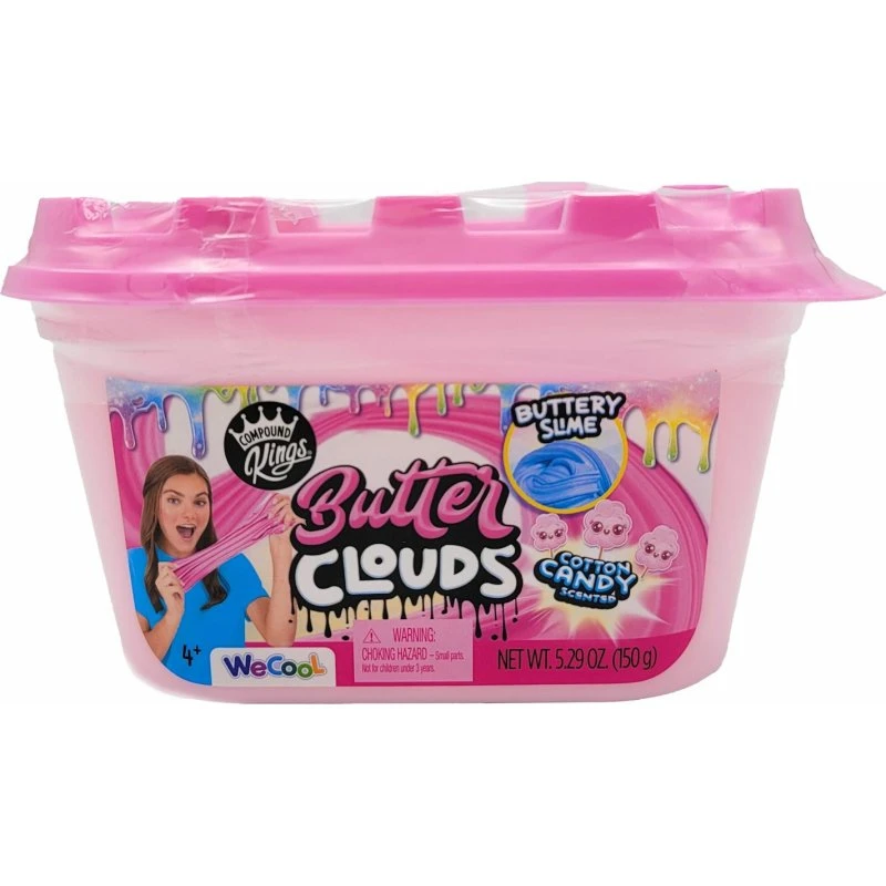 Compound Kings Butter Cloudz Slime - Cotton Candy Scented 150g