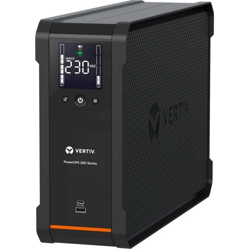 Vertiv PowerUPS 200 Series 1000VA 625W UPS