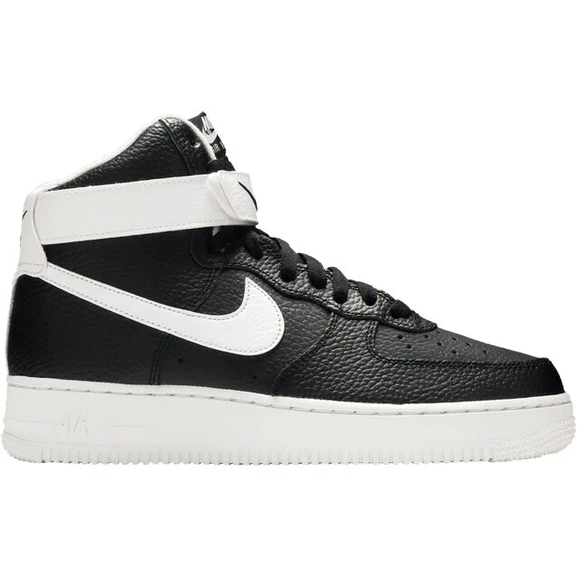 Nike Air Force 1 '07 High Black/White - str. 9